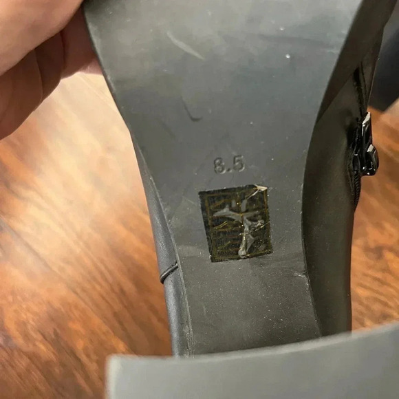 Jeffrey Campbell Black Leather Boots/Booties-NWOT Size 8.5 - Picture 6 of 12